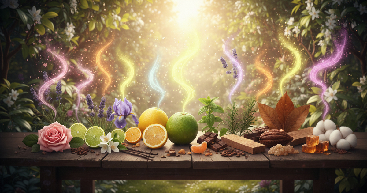 Guía olfativa de emociones y perfumes